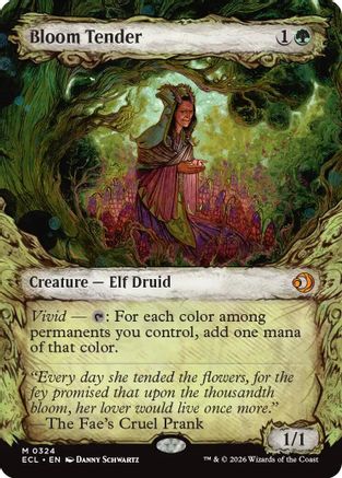 Bloom Tender (0324) (Showcase) - Lorwyn Eclipsed #324