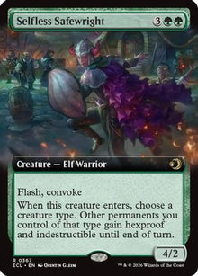 Selfless Safewright (Extended Art) - Lorwyn Eclipsed #367