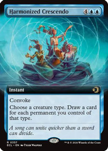 Harmonized Crescendo (Extended Art) - Lorwyn Eclipsed #357