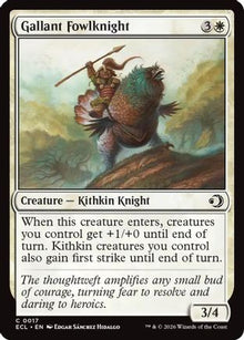 Gallant Fowlknight - Lorwyn Eclipsed #17