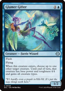 Glamer Gifter - Lorwyn Eclipsed #49