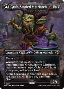 Grub, Storied Matriarch (Borderless) - Lorwyn Eclipsed #289