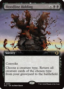 Bloodline Bidding (Extended Art) - Lorwyn Eclipsed #359
