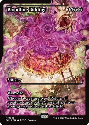 Bloodline Bidding (Showcase) - Lorwyn Eclipsed #385