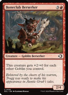 Boneclub Berserker - Lorwyn Eclipsed #126