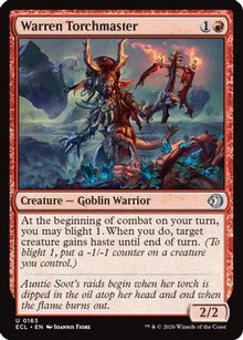 Warren Torchmaster - Lorwyn Eclipsed #163