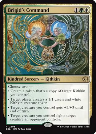 Brigid's Command - Lorwyn Eclipsed #208