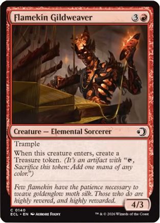 Flamekin Gildweaver - Lorwyn Eclipsed #140