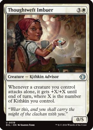 Thoughtweft Imbuer - Lorwyn Eclipsed #38