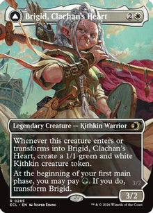 Brigid, Clachan's Heart (Borderless) - Lorwyn Eclipsed #285