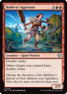 Boldwyr Aggressor - Lorwyn Eclipsed #125