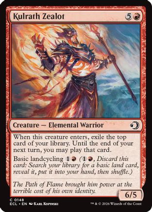 Kulrath Zealot - Lorwyn Eclipsed #148