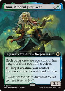Tam, Mindful First-Year (Extended Art) - Lorwyn Eclipsed #380