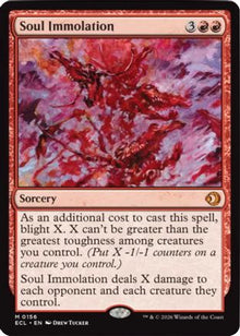 Soul Immolation - Lorwyn Eclipsed #156