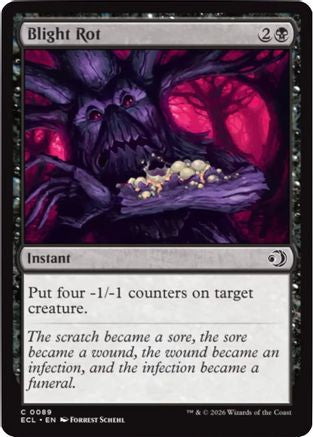 Blight Rot - Lorwyn Eclipsed #89