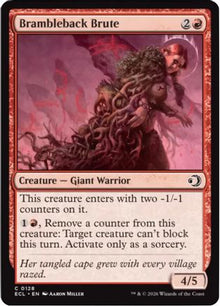 Brambleback Brute - Lorwyn Eclipsed #128