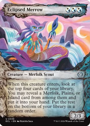 Eclipsed Merrow (Showcase) - Lorwyn Eclipsed #339
