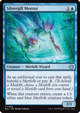 Silvergill Mentor - Lorwyn Eclipsed #69