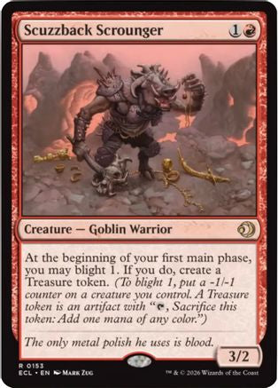 Scuzzback Scrounger - Lorwyn Eclipsed #153