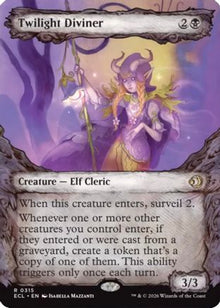 Twilight Diviner (Showcase) - Lorwyn Eclipsed #315