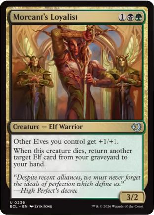 Morcant's Loyalist - Lorwyn Eclipsed #236