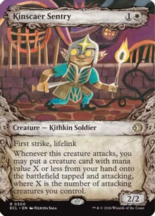 Kinscaer Sentry (Showcase) - Lorwyn Eclipsed #300