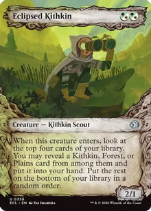 Eclipsed Kithkin (Showcase) - Lorwyn Eclipsed #338