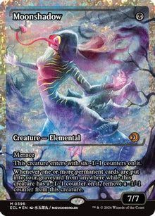 Moonshadow (0396) (Showcase) (Fracture Foil) - Lorwyn Eclipsed #396