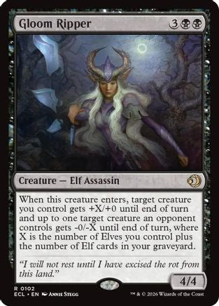 Gloom Ripper - Lorwyn Eclipsed #102