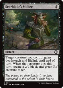 Scarblade's Malice - Lorwyn Eclipsed #119