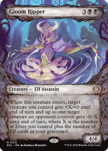Gloom Ripper (Showcase) - Lorwyn Eclipsed #312
