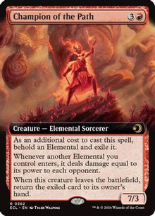 Champion of the Path (Extended Art) - Lorwyn Eclipsed #362