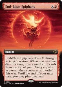 End-Blaze Epiphany (Extended Art) - Lorwyn Eclipsed #364