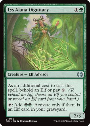 Lys Alana Dignitary - Lorwyn Eclipsed #180