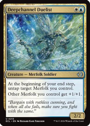 Deepchannel Duelist - Lorwyn Eclipsed #213