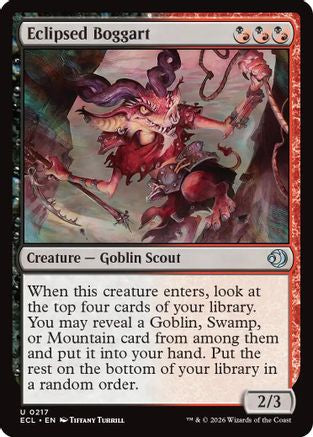 Eclipsed Boggart - Lorwyn Eclipsed #217