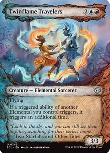 Twinflame Travelers (Showcase) - Lorwyn Eclipsed #345