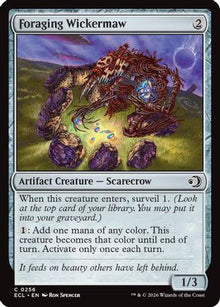 Foraging Wickermaw - Lorwyn Eclipsed #256
