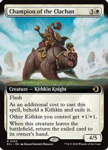 Champion of the Clachan (Extended Art) - Lorwyn Eclipsed #353