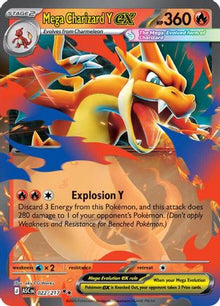 Mega Charizard Y ex - 022/217 - ME: Ascended Heroes #022
