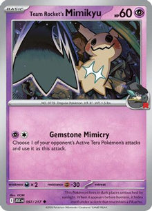 Team Rocket's Mimikyu - 097/217 - ME: Ascended Heroes #097
