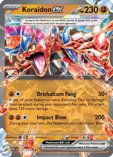 Koraidon ex - ME: Ascended Heroes #121