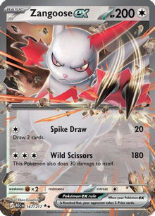 Zangoose ex - ME: Ascended Heroes #167