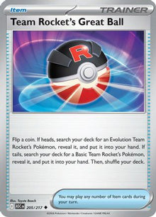 Team Rocket's Great Ball - ME: Ascended Heroes #205