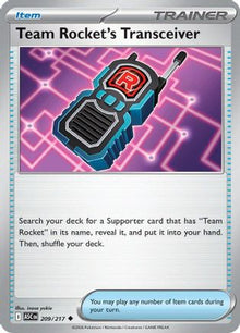Team Rocket's Transceiver - 209/217 - ME: Ascended Heroes #209