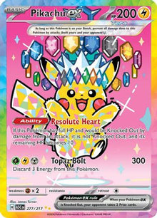 Pikachu ex - 277/217 - ME: Ascended Heroes #277