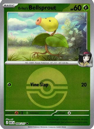 Erika's Bellsprout (Poke Ball) - ME: Ascended Heroes #004