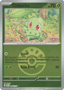 Chikorita (Friend Ball) - ME: Ascended Heroes #008