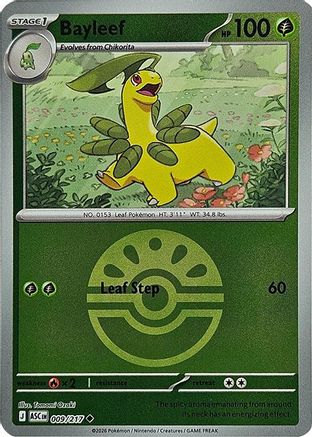 Bayleef (Friend Ball) - ME: Ascended Heroes #009