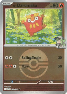 N's Darumaka (Poke Ball) - ME: Ascended Heroes #032
